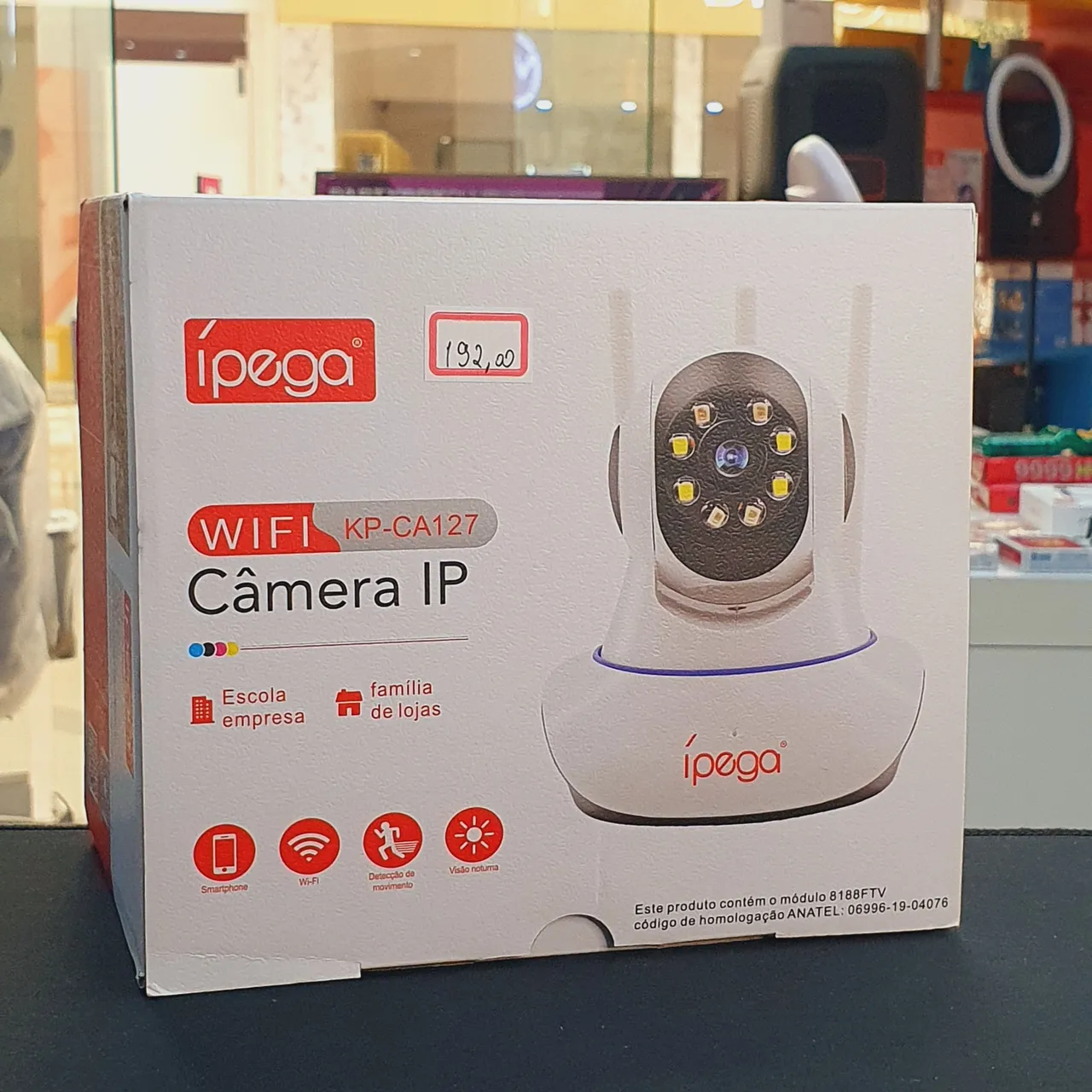 Câmera KP-CA127 iPega - Segurança e tecnologia para sua casa!