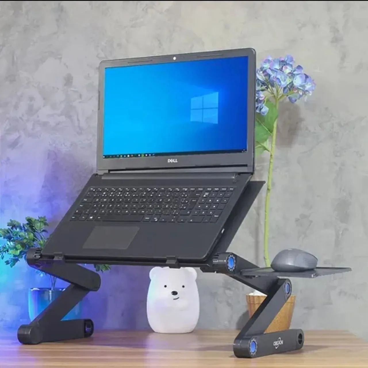 Suporte notebook pc articulado ergonômico - Foto 2