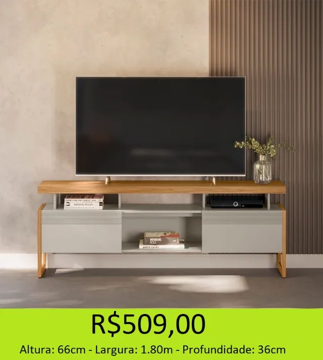 Rack para sala a pronta entrega - entrega imediata 