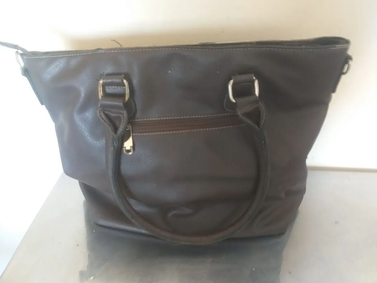 Bolsa de ombro marrom - Foto 2