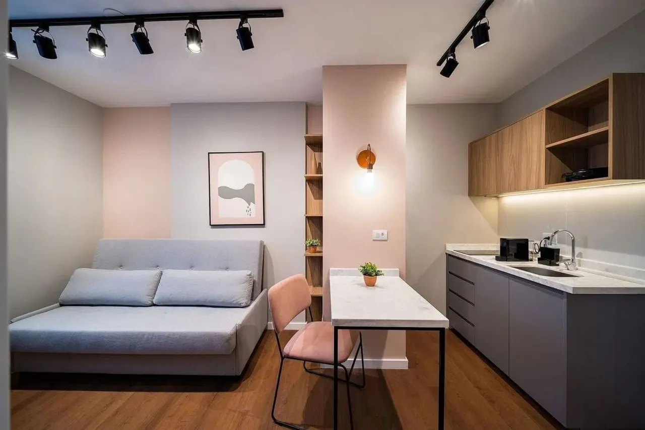 Apartamento com 1 Quarto para alugar, 22m² - Centro