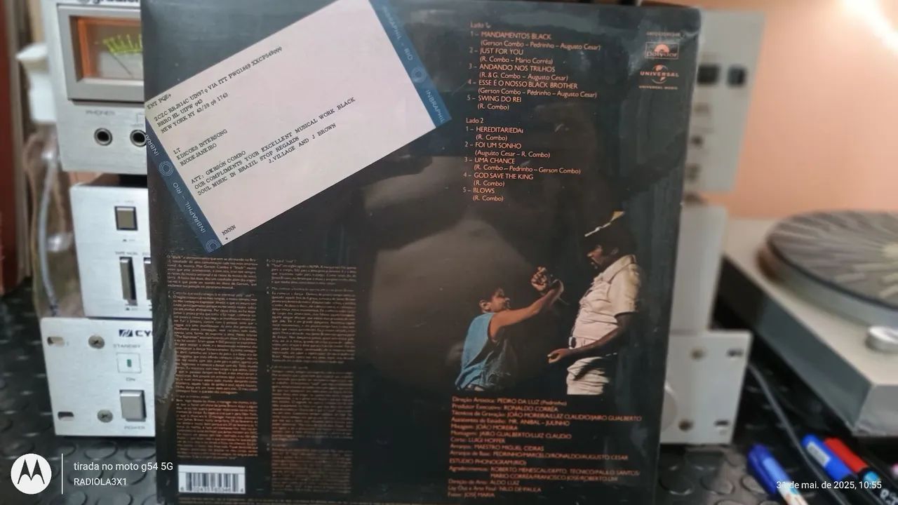 Disco de Vinil Gerson King Combo. - Foto 2