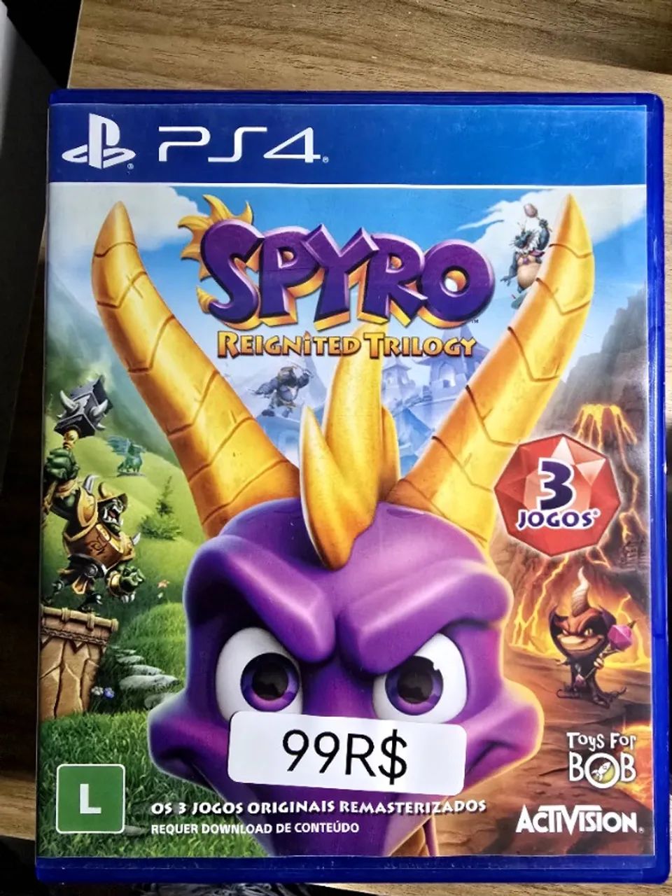 SPYRO REIGNITED TRILOGY PS4 