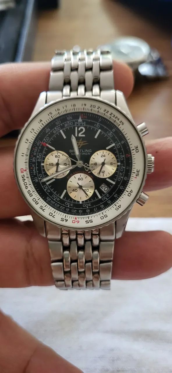 Relógio Breitling Navitimer Cronógrafo 1° linha  - Foto 2