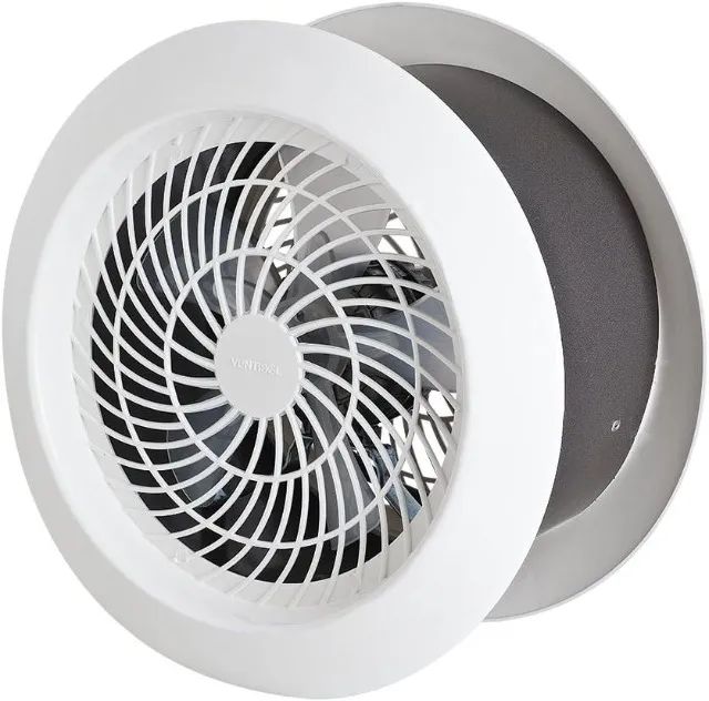 EXAUSTOR AXIAL 25CM DE EMBUTIR 220V BANHEIRO CLINICAS COZINHA PREMIUM VENTISOL 436 - Foto 2