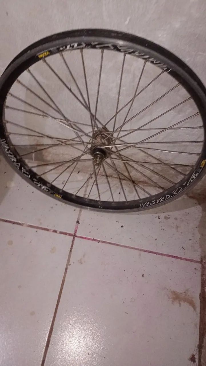 Roda dianteira bicicleta aro 26