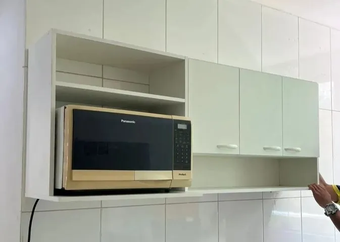 Armários e balcão de cozinha com entrega e instalação grátis