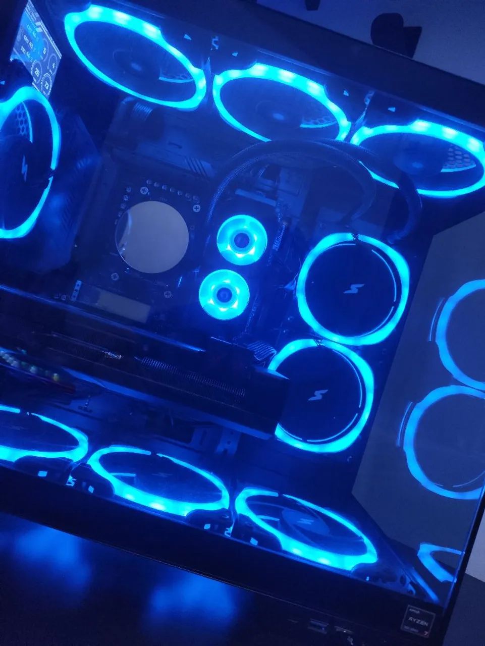 Ventoinhas/Coolers com LED ARGB - PC Gamer - Foto 2