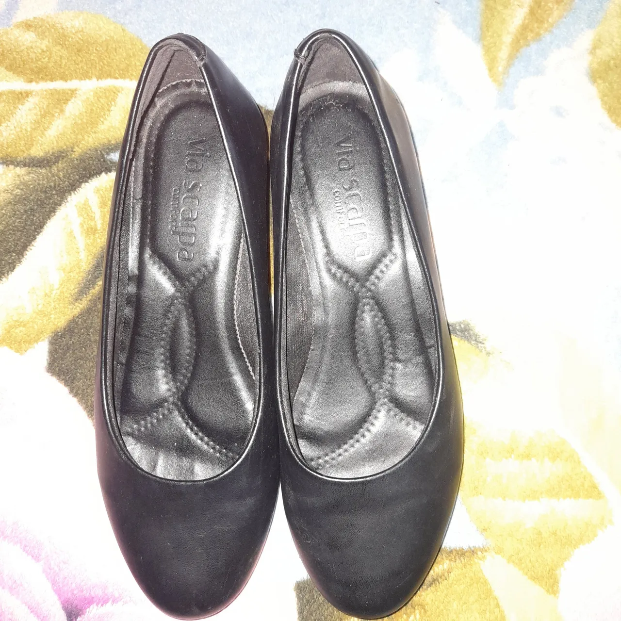 Sapatilhas pretas Via Scarpa