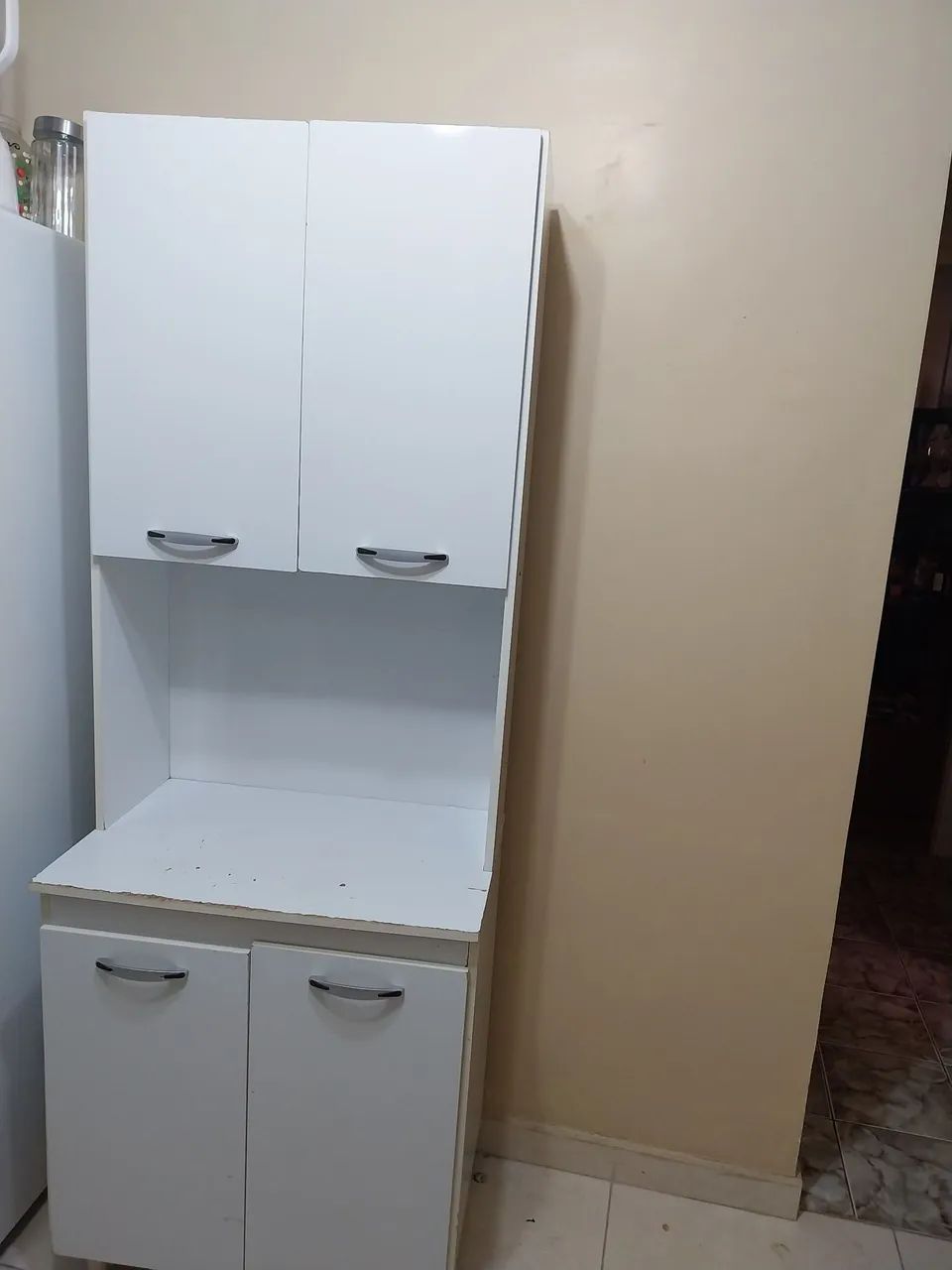 Armário de Cozinha Branco - Usado - Foto 5