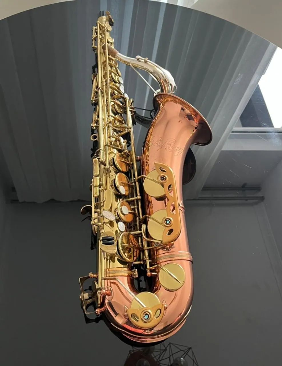 Sax tenor profissional L.A. SAX ROXY Campana de Cobre PEÇA ÚNICA 