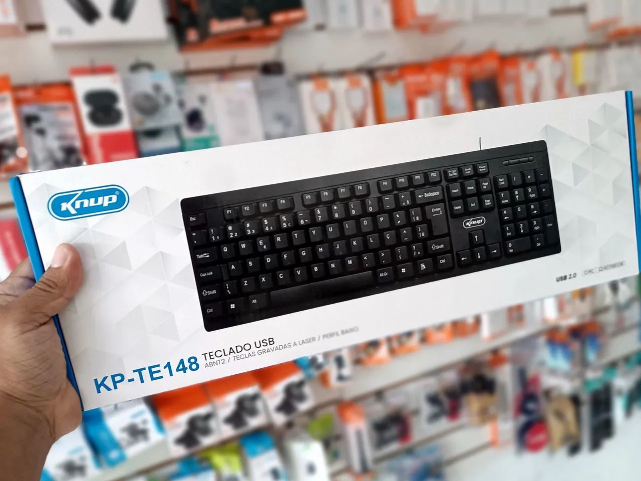Teclado USB knup - entrega em São Luís e região 