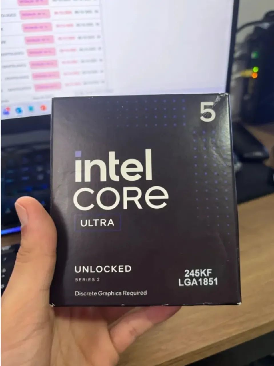 Kit Intel Core Ultra 5 245KF + B860M Gigabyte (novo/garantia) - Foto 4