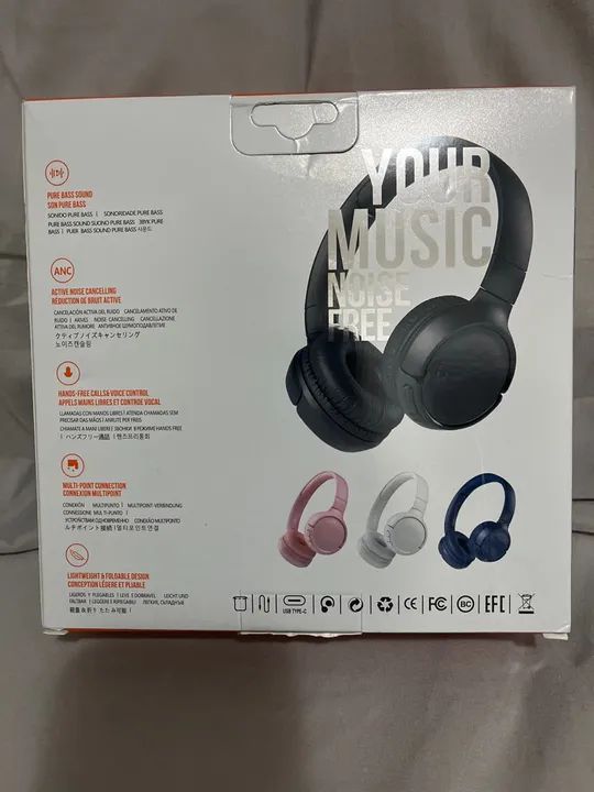 Fone de Ouvido JBL BT 510 - Bluetooth - Sem Fio - Com Cancelamento de Ruído - Foto 2