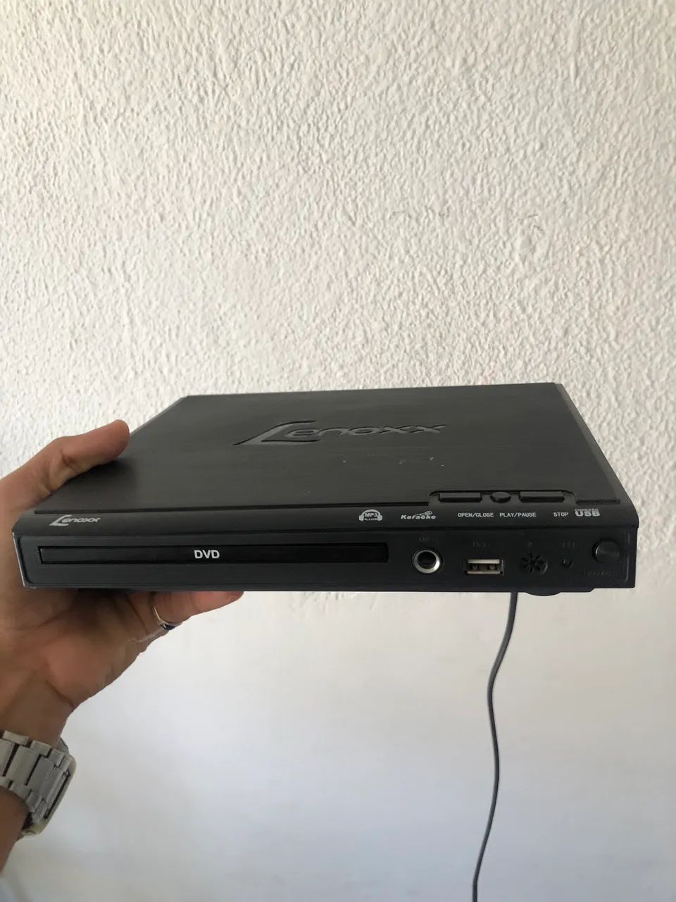 Aparelho dvd karaokê 