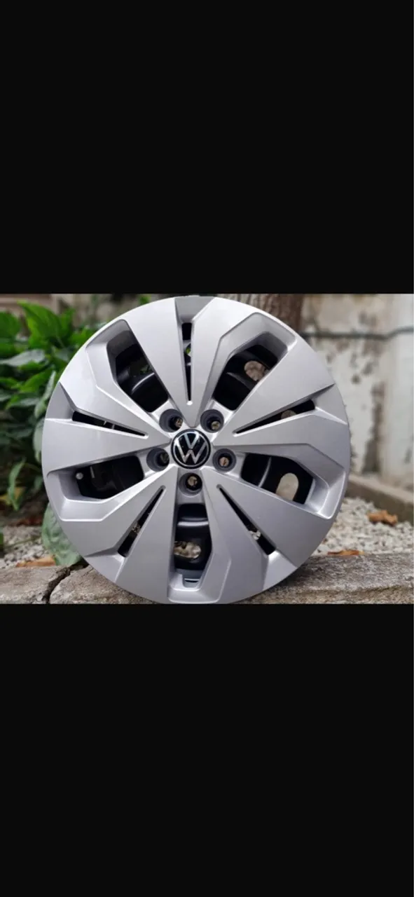 4 Rodas com calotas T-Cross originais novas aro 16