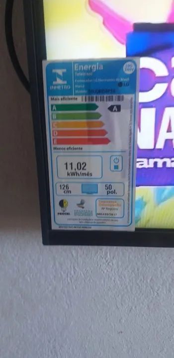 TV LG 4K com tela de 50 polegadas - Foto 3