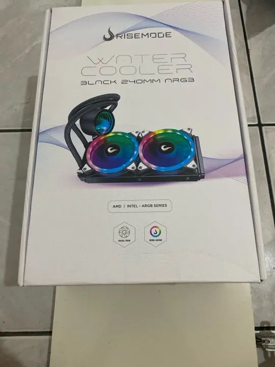 Cooler de Água Risemode Black 240mm ARGB