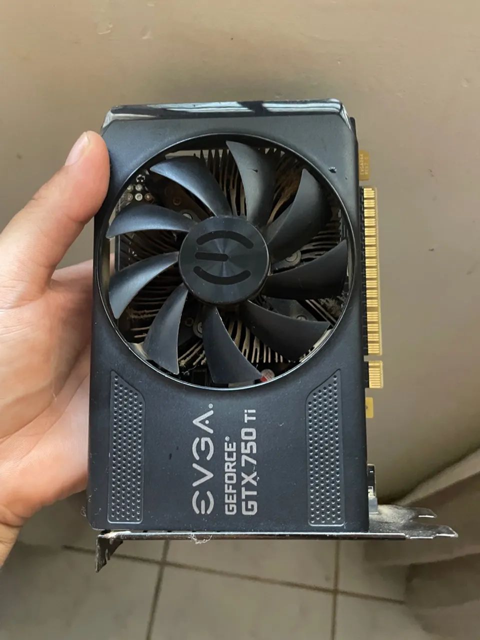 2gb Gddr5 Evga Geforce Gtx 750ti 2gb Placa De Vídeo EVGA GeForce