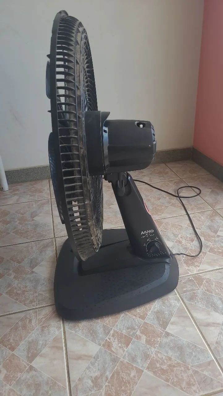 Ventilador de Mesa Arno 6 Pás - Preto - Foto 2