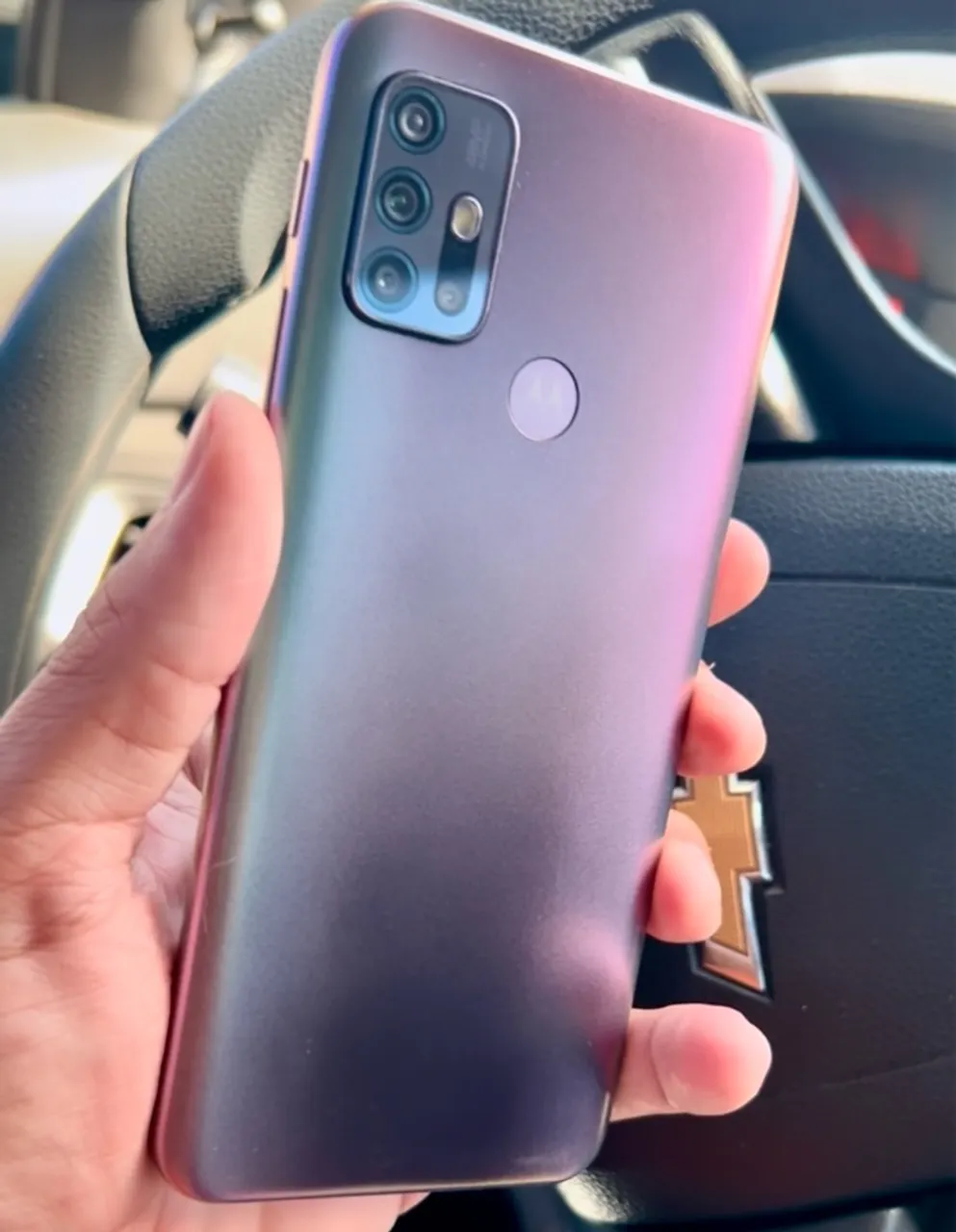 Vendo Motorola G10 lilás 64gb