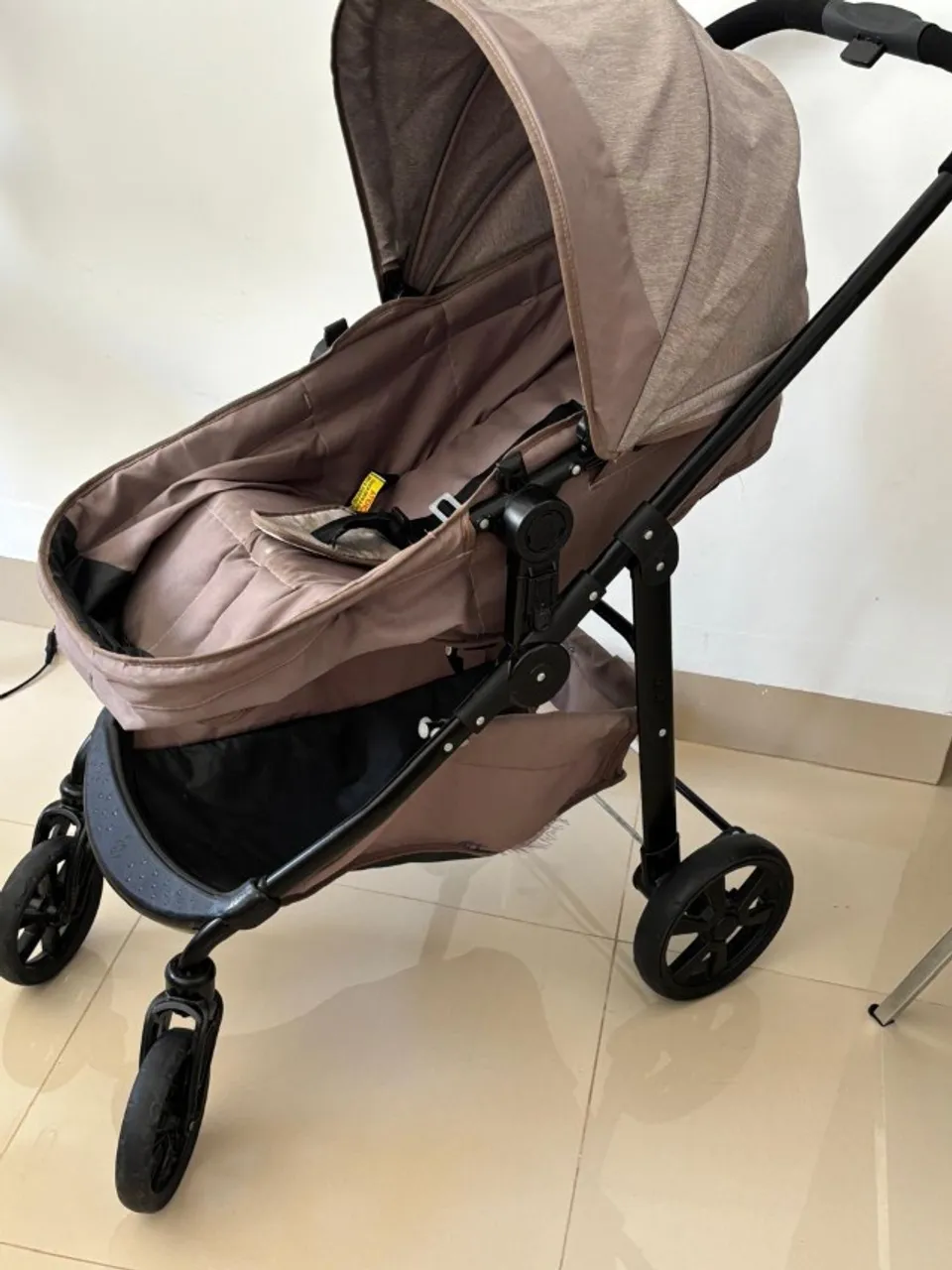 Carrino + Bebe-Conforto Base Galzerano Olympus Chocolate
