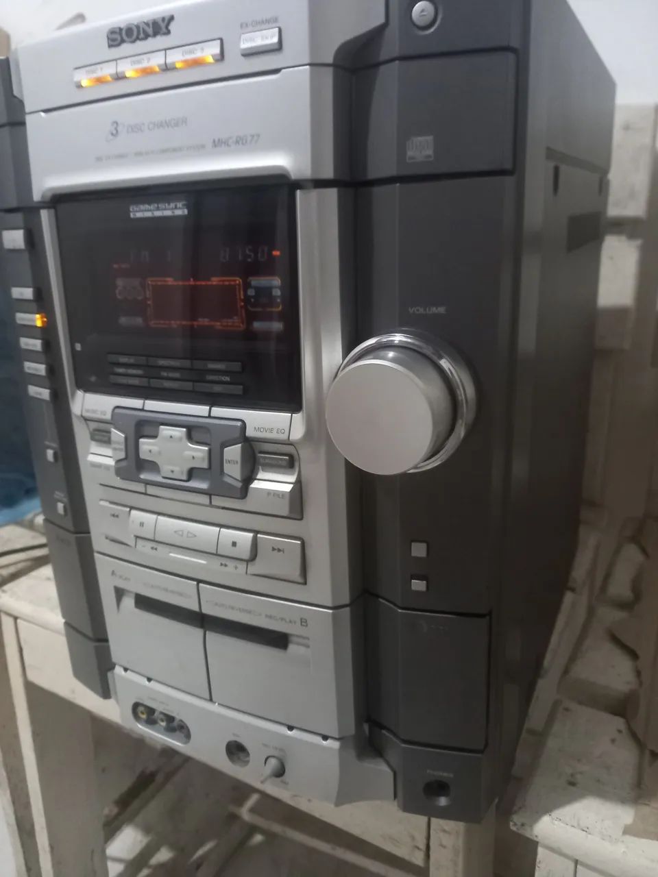 Mini System Sony MHC-RG77 funcionando - Aparelhos de Som - Caji, Lauro ...