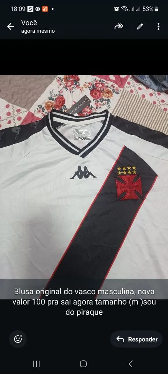 Camisa Vasco da Gama Kappa - Original