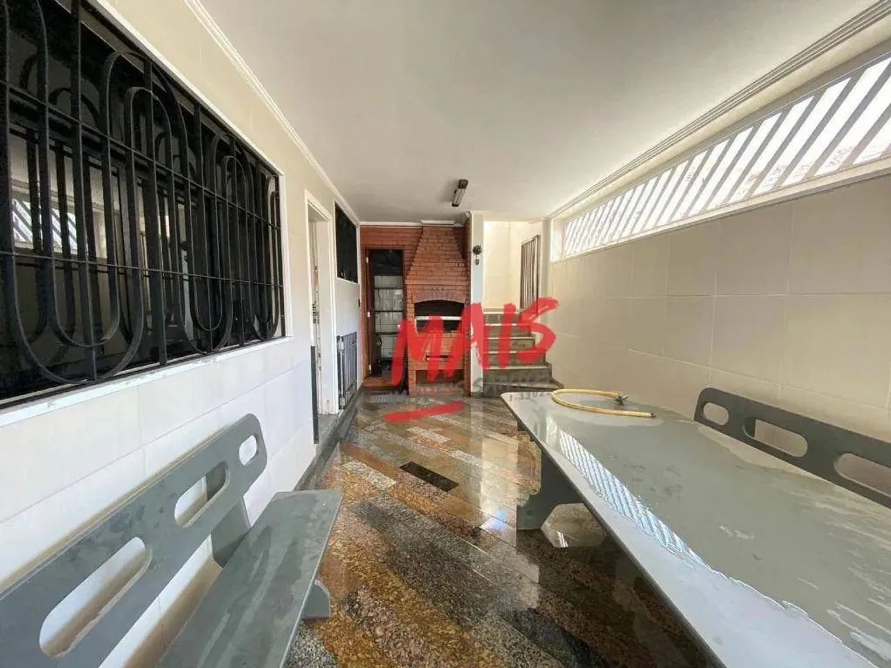 Sobrado de esquina, com piscina e 4 quartos, 277 m² - Aparecida - Santos/SP - Foto 3