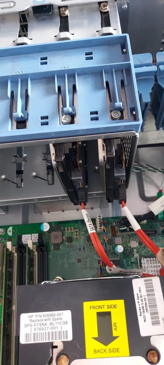 Servidor Hp Proliant Ml110 G6 + Switch Planet 24 portas - Foto 4