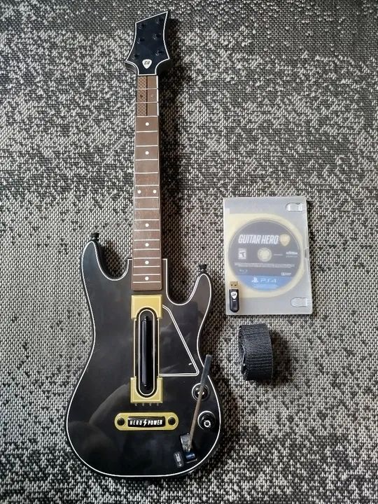 Guitarra guitar hero para ps4 e PC completa 