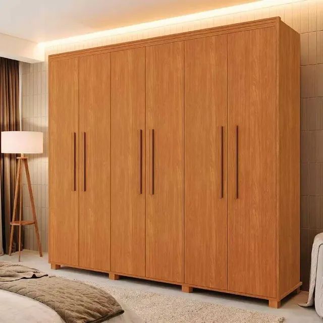 Guarda Roupa Casal 6 Portas 100% MDF Madri - FAZEMOS ENTREGA!