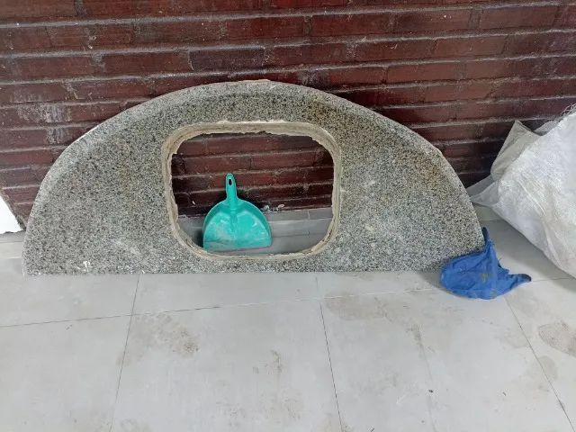 pia com marmore cozinha banheiro e area de lazer  - Foto 3