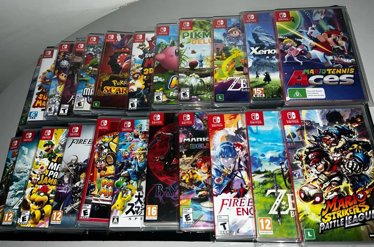Jogos Nintendo Switch - Diversos Títulos - Leia a Descrição 
