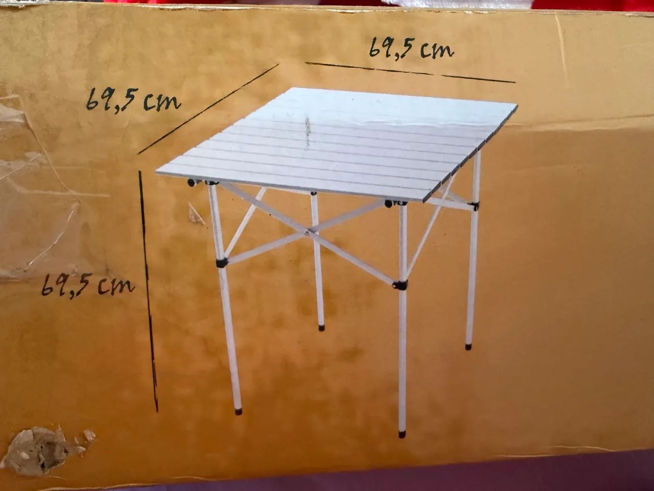 Mesa para camping- nova na caixa - Foto 2