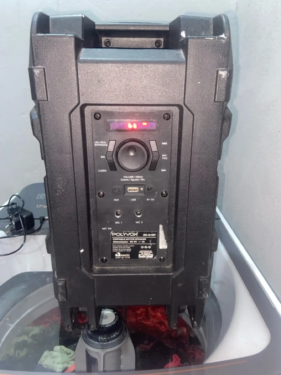 Caixa de Som Portátil Polyvox XC-510T