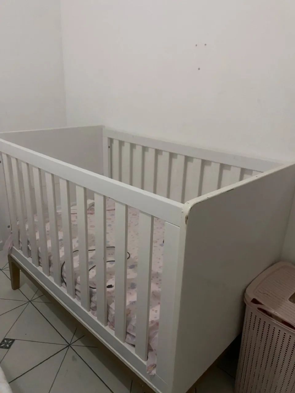 Berço cama infantil semi novo 