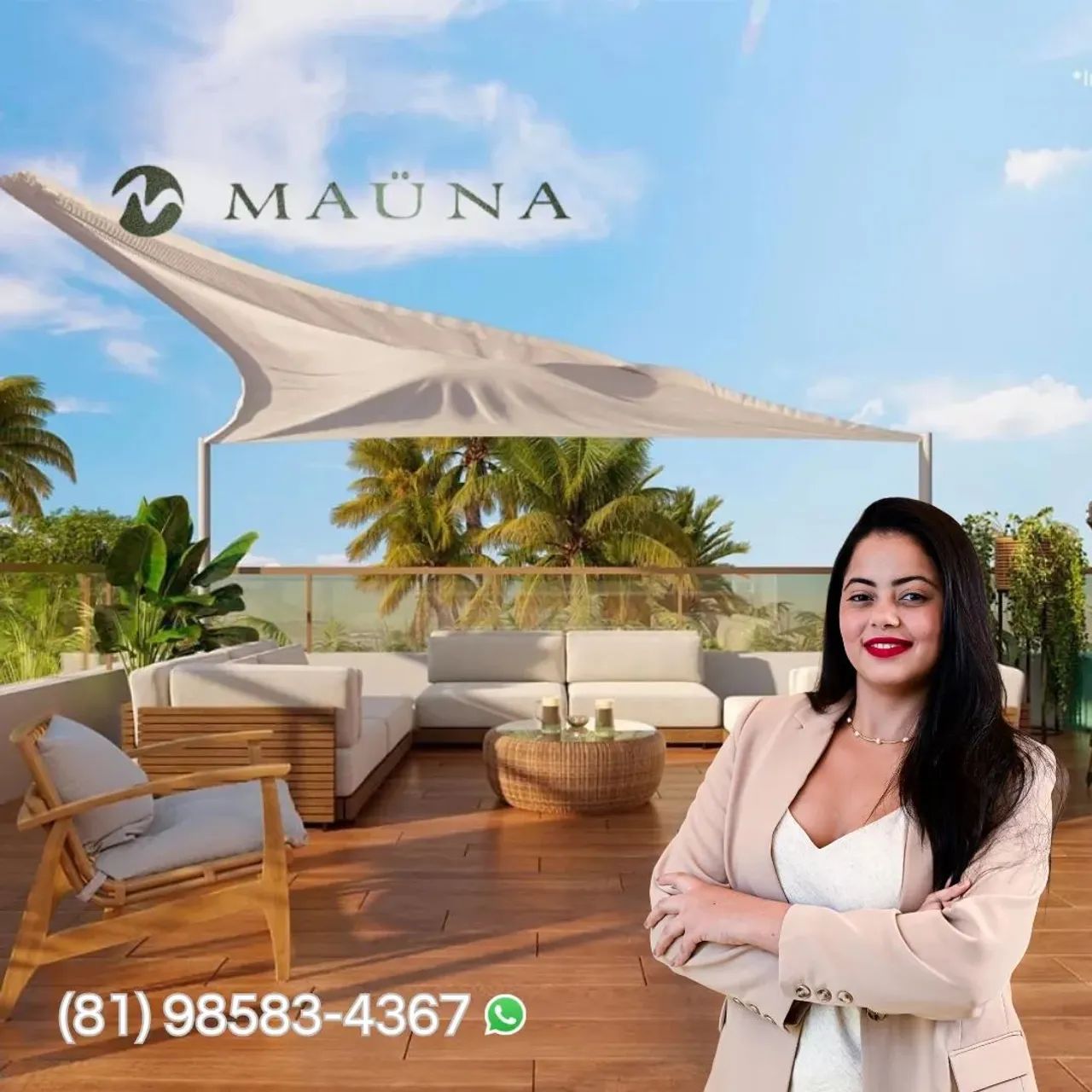Repasse de Flat Studio com Lazer Completo na Praia de Tamandaré - Foto 2