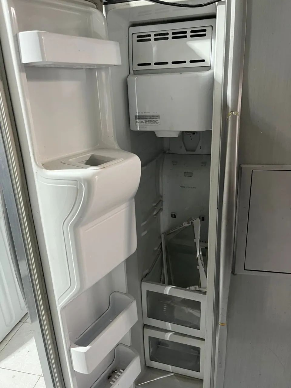 Geladeira sansung side-by-side 220 V (com defeito) - Foto 3