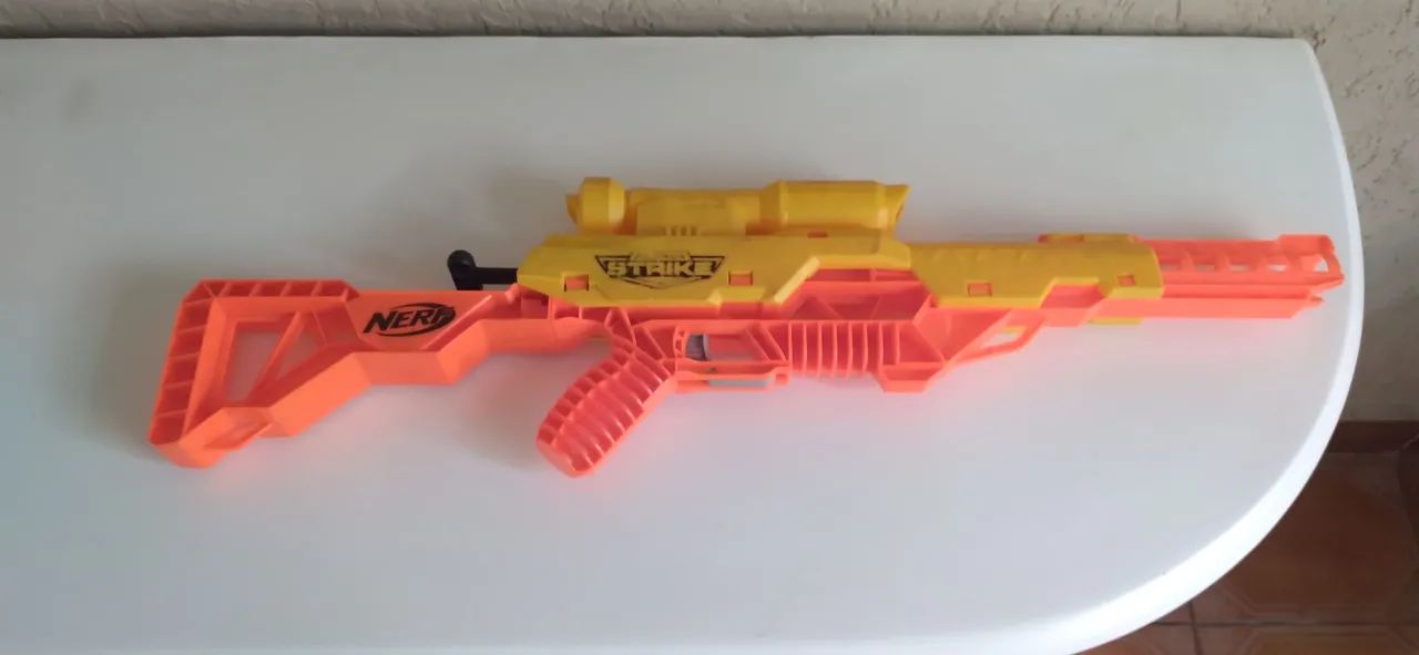 Kit com 5 lançadores de dardos Nerf , com cartela com 5 dardos - Foto 3