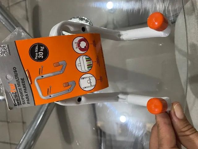 Suporte De Parede NOVO Multiuso Escada Aguenta 30kg - Foto 2