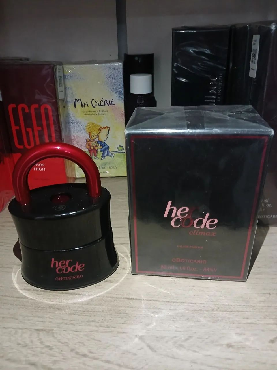 Her Code Clímax Eau de Parfum 50ml - Guistor Cosméticos 