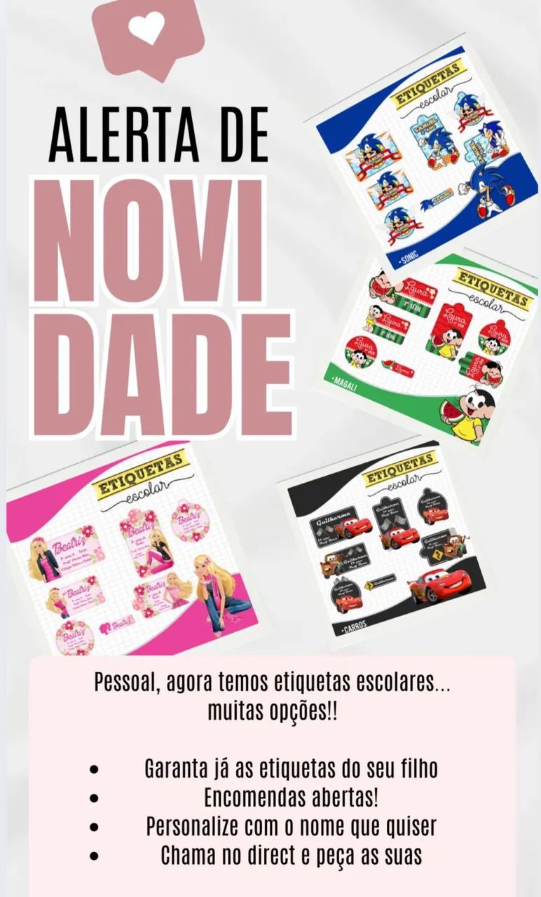 Etiqueta escolar  - Foto 3