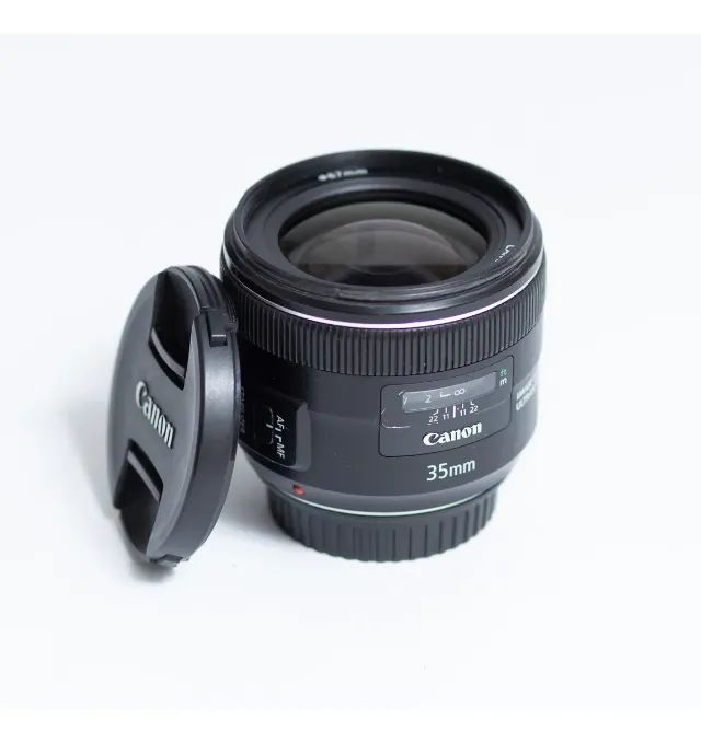 Lente Canon EF35mm F2 IS USM - Câmeras e Filmadoras - Pau da Lima