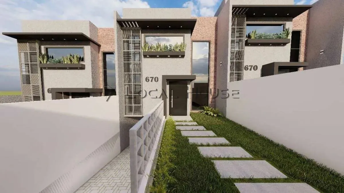 Sobrado à venda em Curitiba, Sítio Cercado, com 3 quartos, 166m²