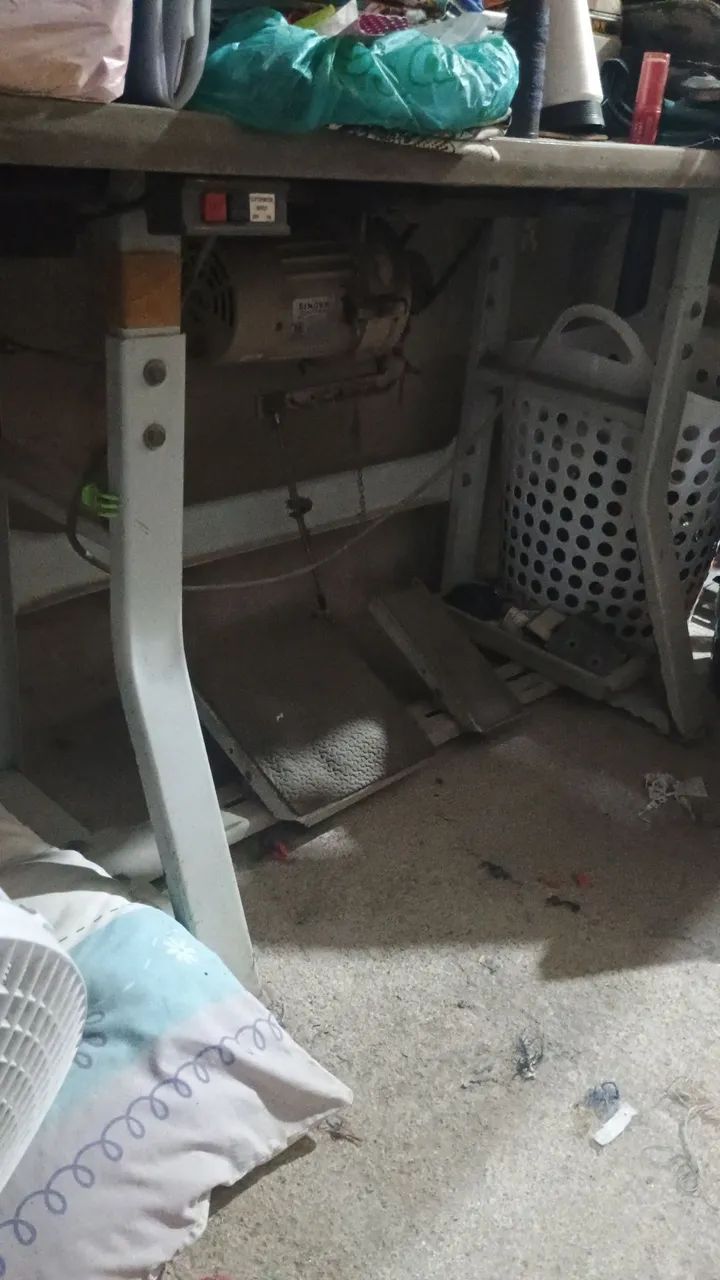 Pés para mesa de máquina de costura industri - overloque  - Foto 2