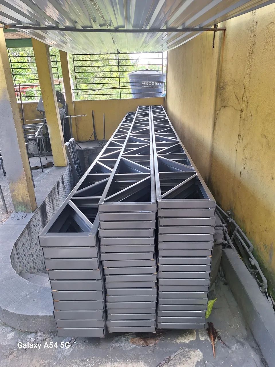 Tesoura 6mt/30cm perfil 2 polegadas chapa 14 com entrega grátis 