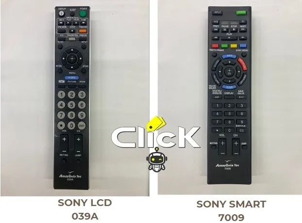 Controle Remoto de TV Sony LCD e Smart, entregamos