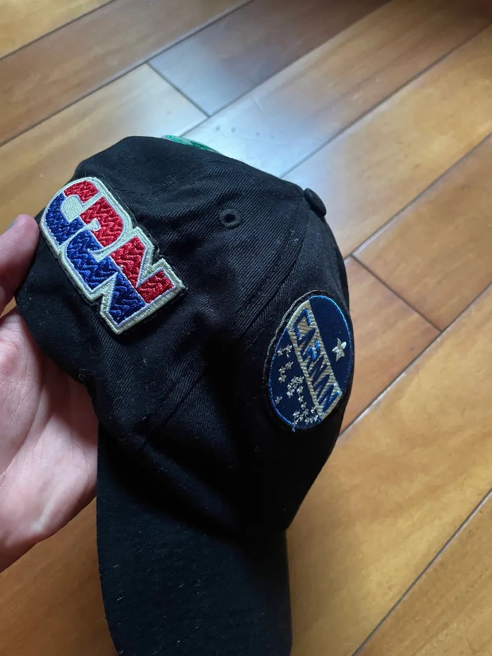 Boné Carnan 6 Panel Patches Preto - Foto 5