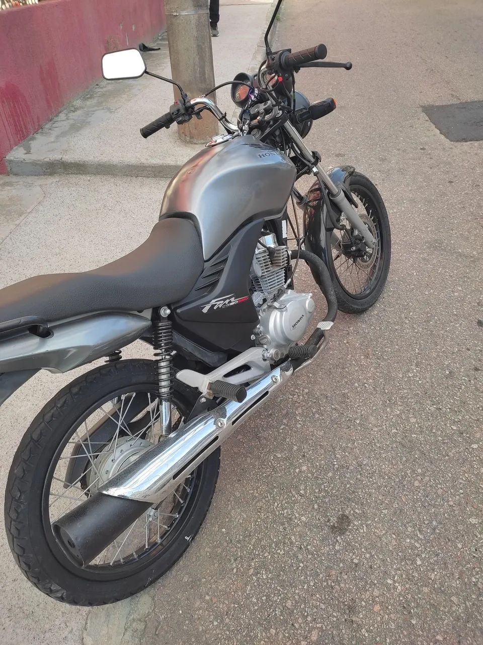 HONDA CG 150 FAN ESDI 2011 PRATA - Foto 5